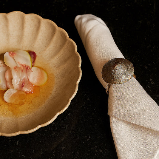 Set Servilleteros Aurora Fungi Raw x 4