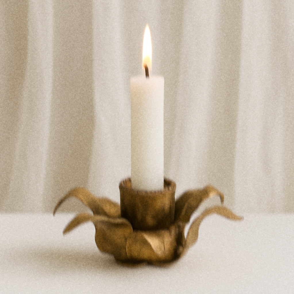 Candelabro Palmera Raw