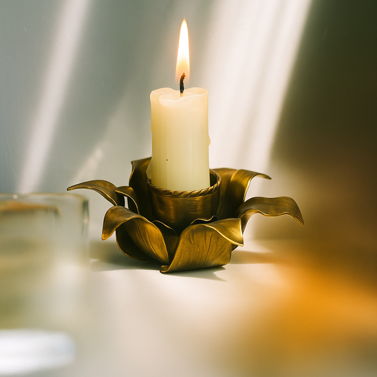 Candelabro Palmera Raw