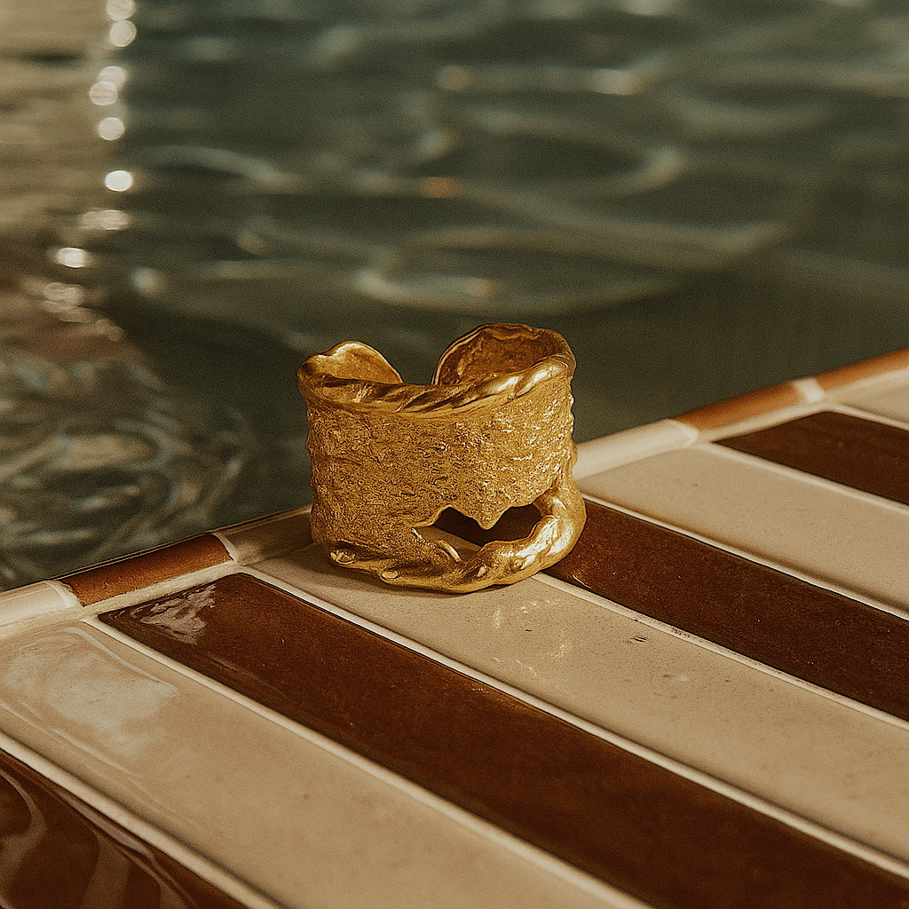Anillo Mapa Gold