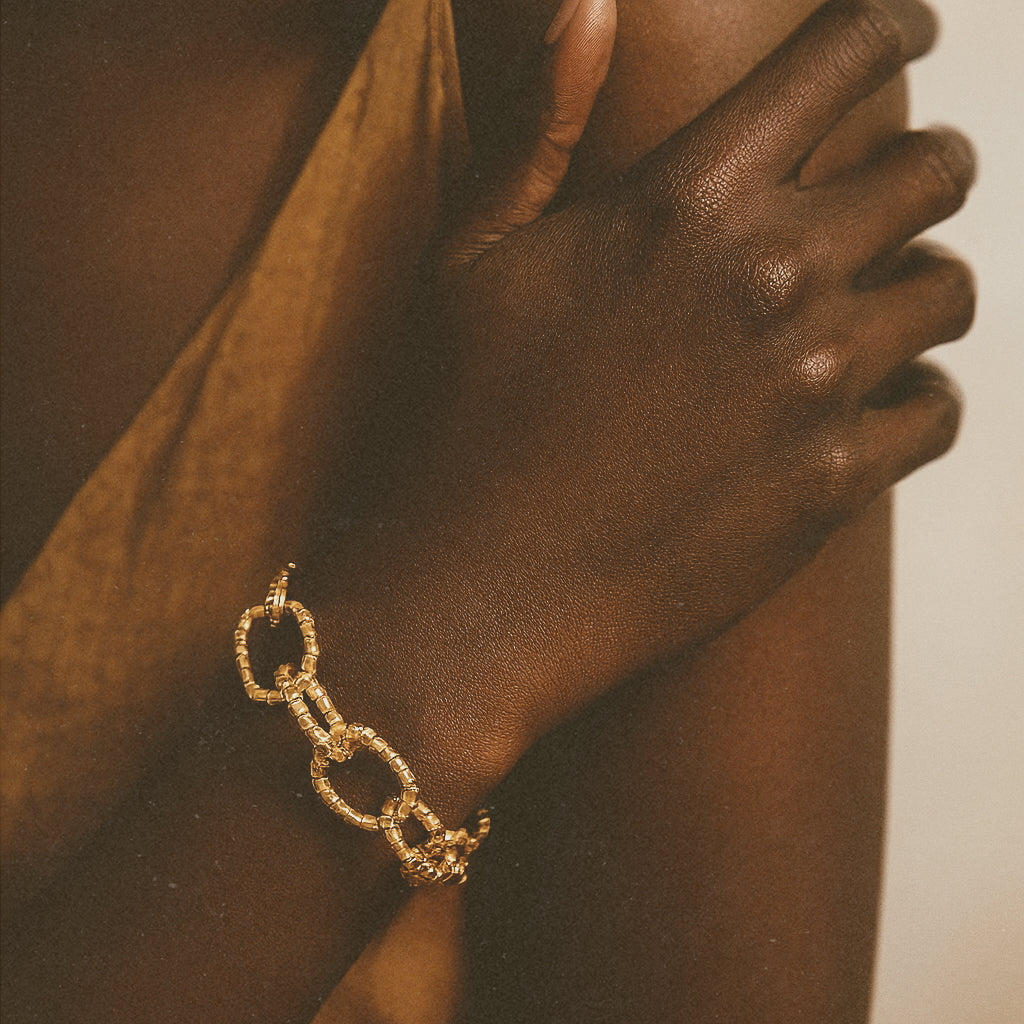 Brazalete Calysta Gold