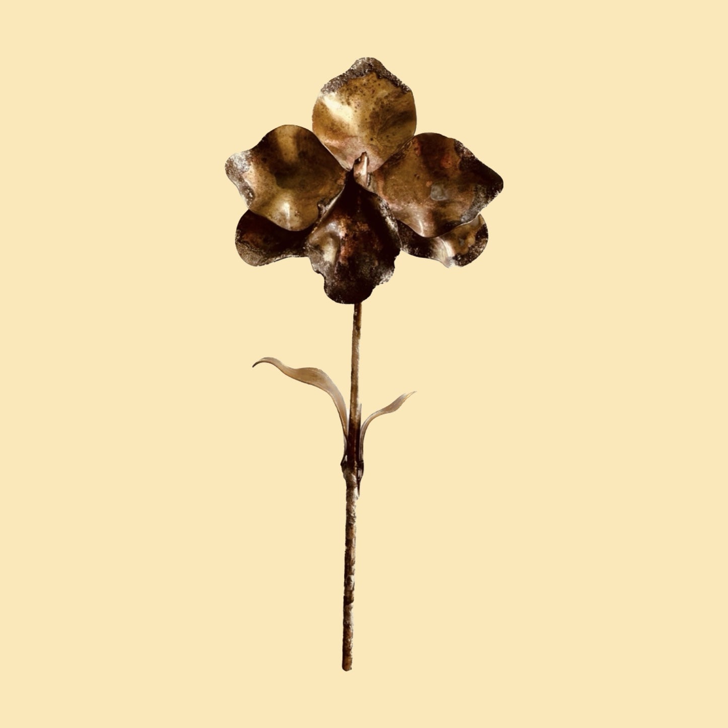 Escultura Orquídea Raw