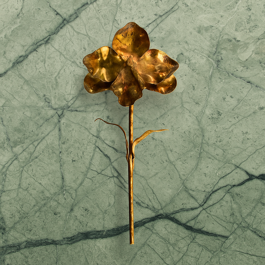 Escultura Orquídea Raw