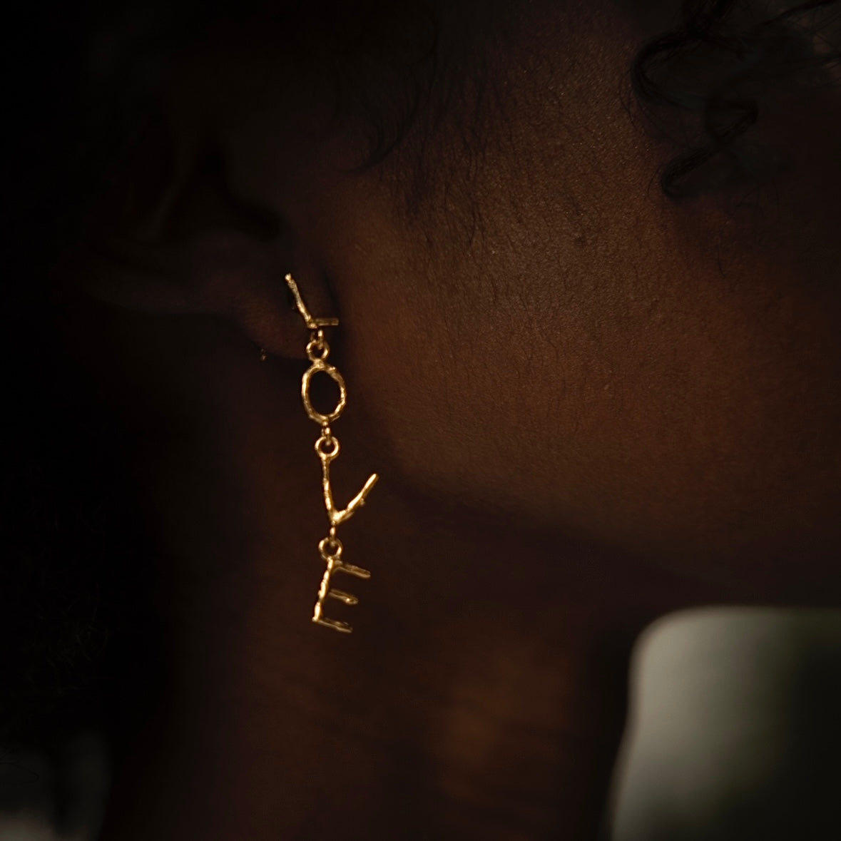 Love Single Earring