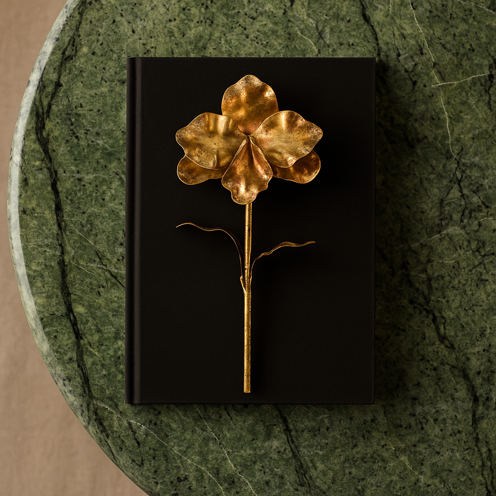 Escultura Orquídea Raw