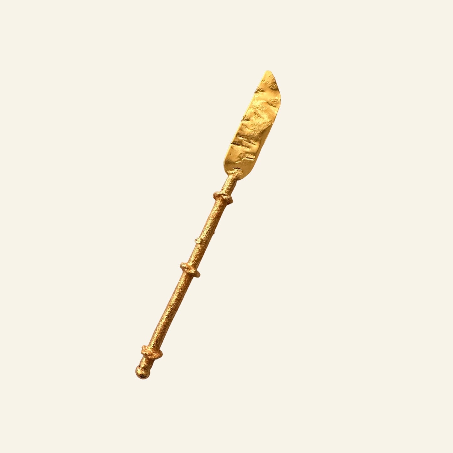 Cuchillo Dip Metáfora Gold