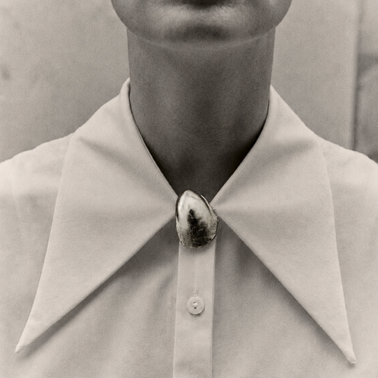 Marée Vol. 013 — Mollusk Brooch Silver