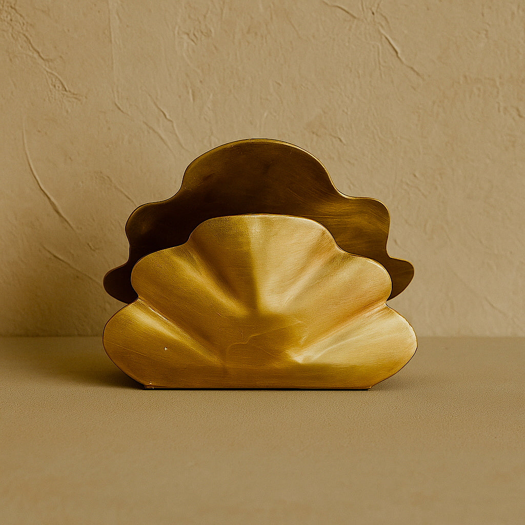 Escultura Porta Libros Concha Raw