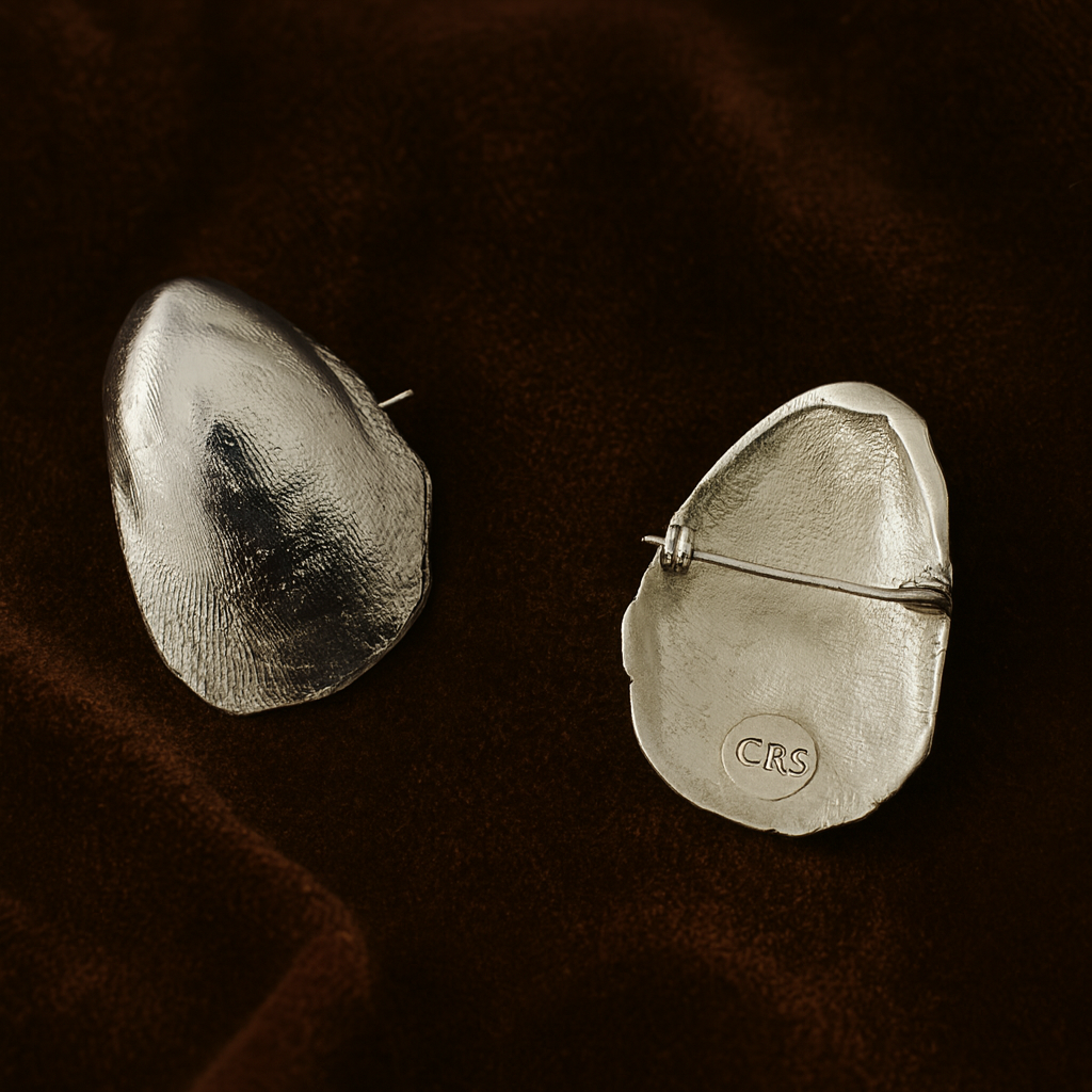 Marée Vol. 013 — Mollusk Brooch Silver