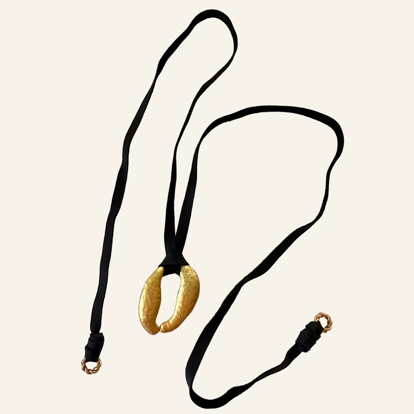 Wrap Ancient Coffee Shell Midi Gold