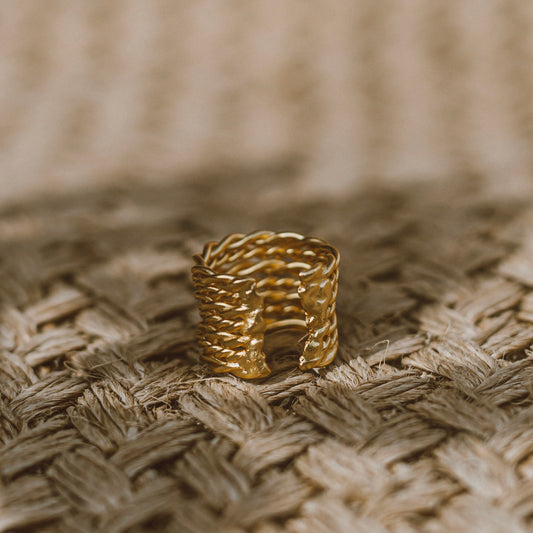 Anillo Raw Opulence