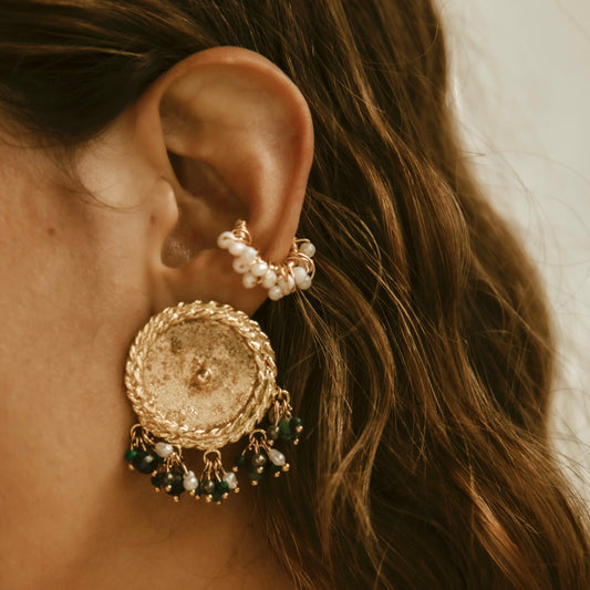Aretes Agua Ardiente Maxi