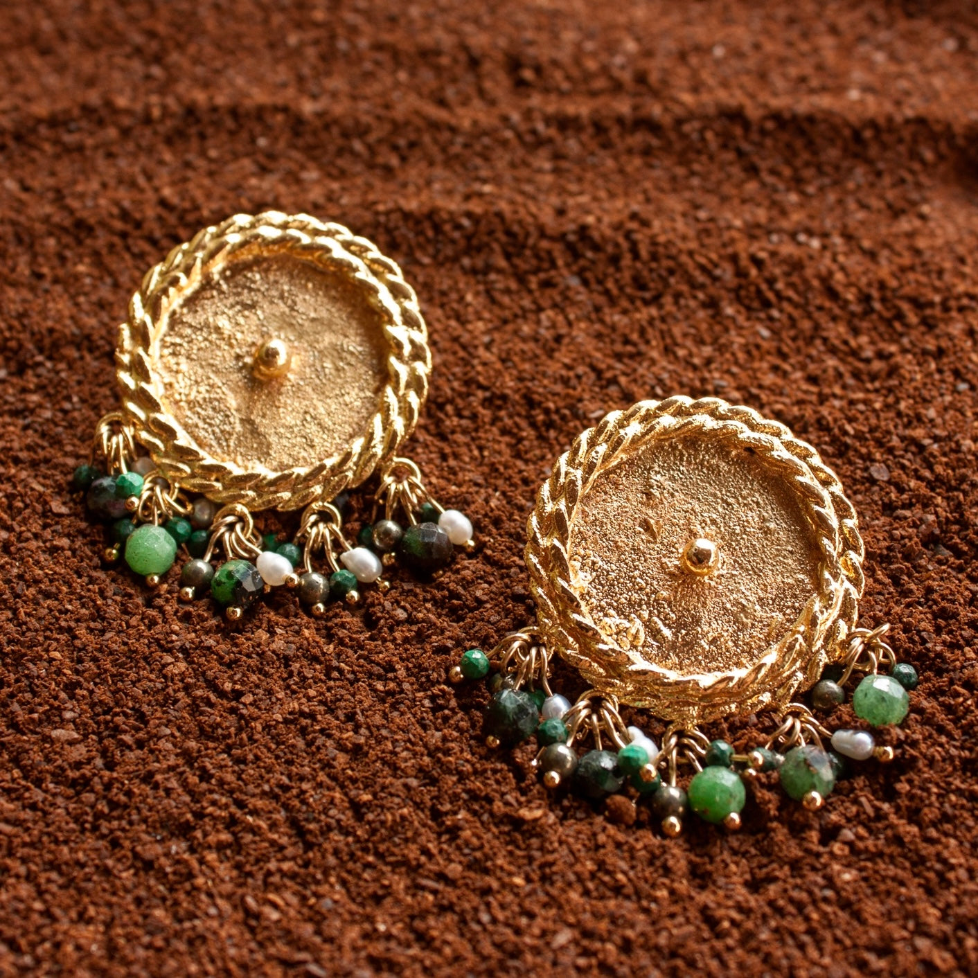 Aretes Agua Ardiente Maxi